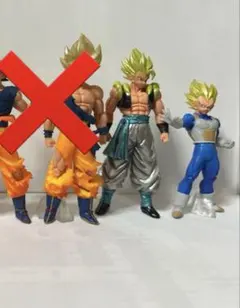 ドラゴンボール hgシリーズ ゴジータ ベジータ フィギュア