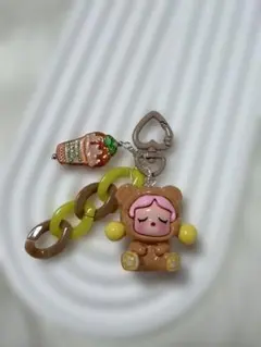 SKULL PANDAのキャラクター ストラップ