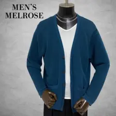 MEN'S MELROSE カーディガン　トップス　薄手ニットカーディガンのサムネイル