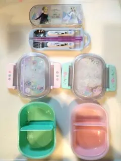 子ども用弁当箱ポケモン プリンセス　お箸セットアナ雪