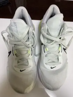 Nike バスケットボールシューズ ホワイト/ライム