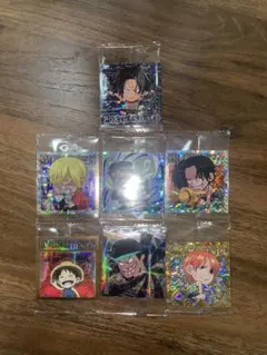 ワンピース大海賊シールウエハース LOG.11 SEC ポートガス・D・エース等