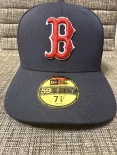 ボストン・レッドソックス 59FIFTY キャップ 7 3/8 ネイビー