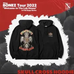 廃盤品‼️THE BONEZ パーカー ブラック M フーディ The Bonez黒 フード付きパーカー Mサイズ - メルカリ