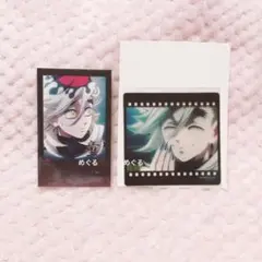 鬼滅の刃 ufotable お楽しみくじ チェキ フィルム風クリアカード 童磨