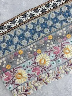 p*2様 インド刺繍リボン　セット販売　まとめ