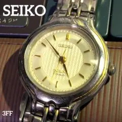 【稼働品】SEIKO エクセリーヌ 軽量チタン レディース ドレスウォッチ 上質