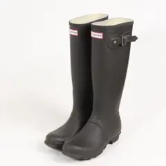 ハンターブーツ オリジナル トール レイン ブーツ ダーク オリーブ 38