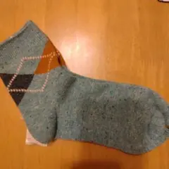 アーガイル柄ソックス 22.5-24.5cm