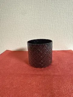 【スガハラガラス】そばちょこ(黒)　TENGAシリーズのサムネイル