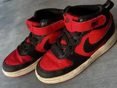 NIKE ジョーダン1タイプ ハイカットスニーカー 16cm 黒赤 ブレッド