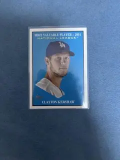 クレイトン・カーショウ MVPカード Topps update 2025