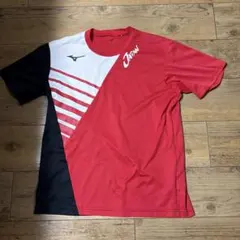 Mizuno 日本代表 Tシャツ レッド