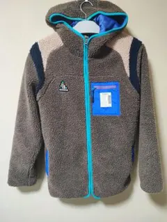 SVOLME フリースジャケット XL グレー/ブルー