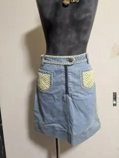 MANOUSH デニム刺繍スカートのサムネイル