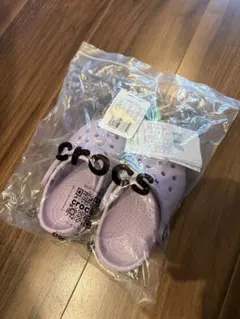 crocs classic clogラベンダー　クロックスサンダル　14cm