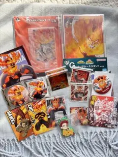 ヒロアカ　僕のヒーローアカデミア　エンデヴァー　16点セット　一番くじetc