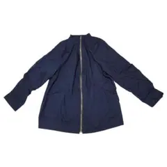 Ray BEAMS レイビームス Vネック ジップ ブルゾン 八分袖 サイズ１