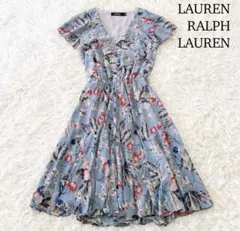 LAUREN RALPH LAUREN フラワープリント ワンピース
