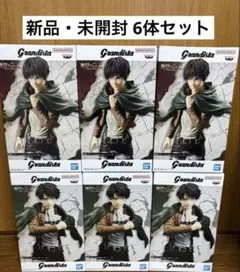 進撃の巨人 Grandista エレン リヴァイ フィギュア 6体セット - メルカリ