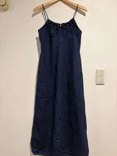 GAP キャミワンピース デニム生地　ネイビー