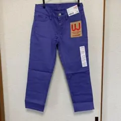 新品　ズボン　パンツ　カラークロップドスキニージーンズ