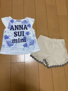 ANNA SUI MINI アナスイミニ　Tシャツ&パンツ　2点セット　80のサムネイル
