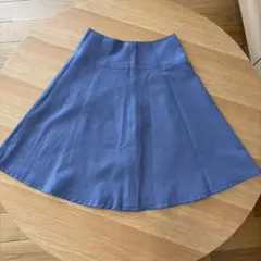 ナチュラルビューティーベーシック　膝丈　フレアスカート