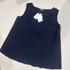 theory luxeネイビー ノースリーブ チュニック 038のサムネイル