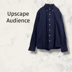 Upscape Audience 長袖シャツ L 大きめ ボタンダウン 日本製