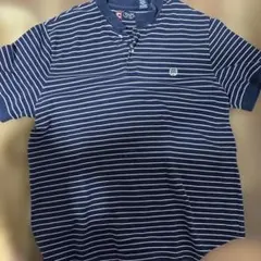 LACOSTE ラコステ ボーダー ポロシャツ ネイビー ライトブルー 6