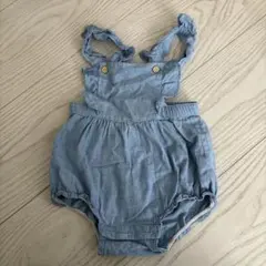 H&M オーバオールロンパース 4-6ヶ月