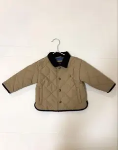 GAP ベージュ キルティング アウター 12-18ヶ月