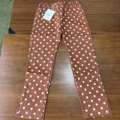 水玉模様の長ズボン 120