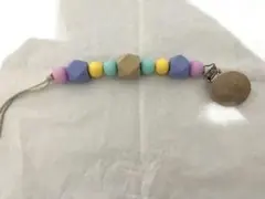 nico パステルカラー　おしゃぶりクリップ
