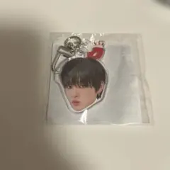 treasure ジフン　カプセルトイ　顔アクキー