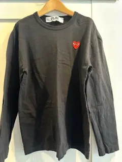 COMME des GARÇONS ブラック 長袖カットソー L COMME des GARCONS SHIRT | FOREVER / LONG SLEEVE T-SHIRT