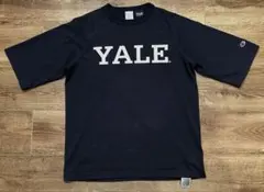 Champion T1011 ラグラン 七分袖 Tシャツ 紺