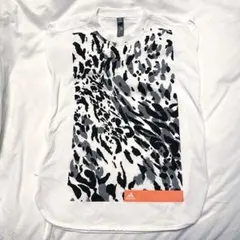 アディダスバイステラマッカートニー/タンクトップカットソーtシャツ白