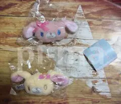 シュガーバニーズ ぬいぐるみチャーム はなうさ ももうさ