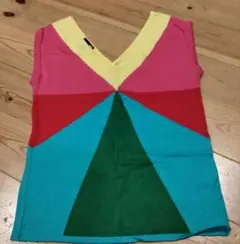 【美品】H&Мニットトップス ベストタンクトップ