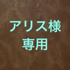 アリス様専用