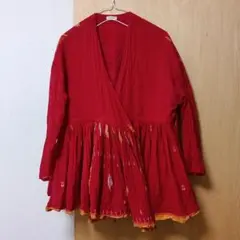 美品【TWO CHAPATI トゥーチャパティー】ラバリブラウス - メルカリ