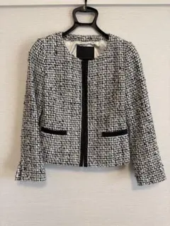 UNTITLED ツイード ノーカラージャケット サイズ3