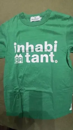 値引き　新品未使用☆インハビタント☆inhabitant グリーン Tシャツのサムネイル