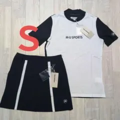 新品 MU SPORTS ゴルフ 上下セット 42 プリーツスカート 白 新品タグ付 MU SPORTS ゴルフ セットアップ 42 白 上下セット - メルカリ