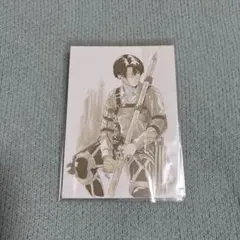 進撃の巨人 入場者特典 第2弾 ビジュアルカード リヴァイ