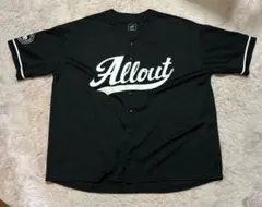Allout alloutベースボールシャツ セットアップ Lサイズ - メルカリ