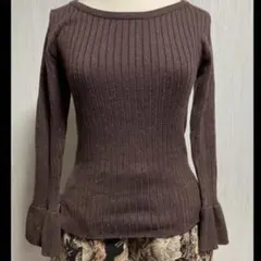 【PROPORTION BODY DRESSING】 ニット ベルスリーブ