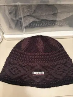 Supreme 編み込みビーニー